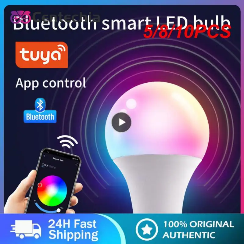 5/8/10 шт. умная Rgb лампа с дистанционным управлением Tuya B22 E27 лампочка с регулируемой яркостью цветная светодиодная лампа «сделай сам»
5/8/10 шт. умная Rgb лампа с дистанционным управлением Tuya B22 E27 лампочка с регулируемой яркостью цветная светодиодная лампа «сделай сам»