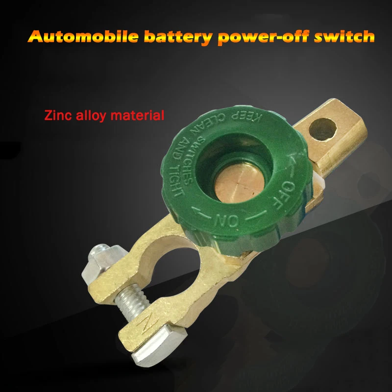 Car Truck Accessories Car Anti-leakage Terminal Battery Power-off Switch Switch Rotary Disconnect Isolator Quick Cut-off
Car Truck Accessories Car Anti-leakage Terminal Battery Power-off Switch Switch Rotary Disconnect Isolator Quick Cut-off