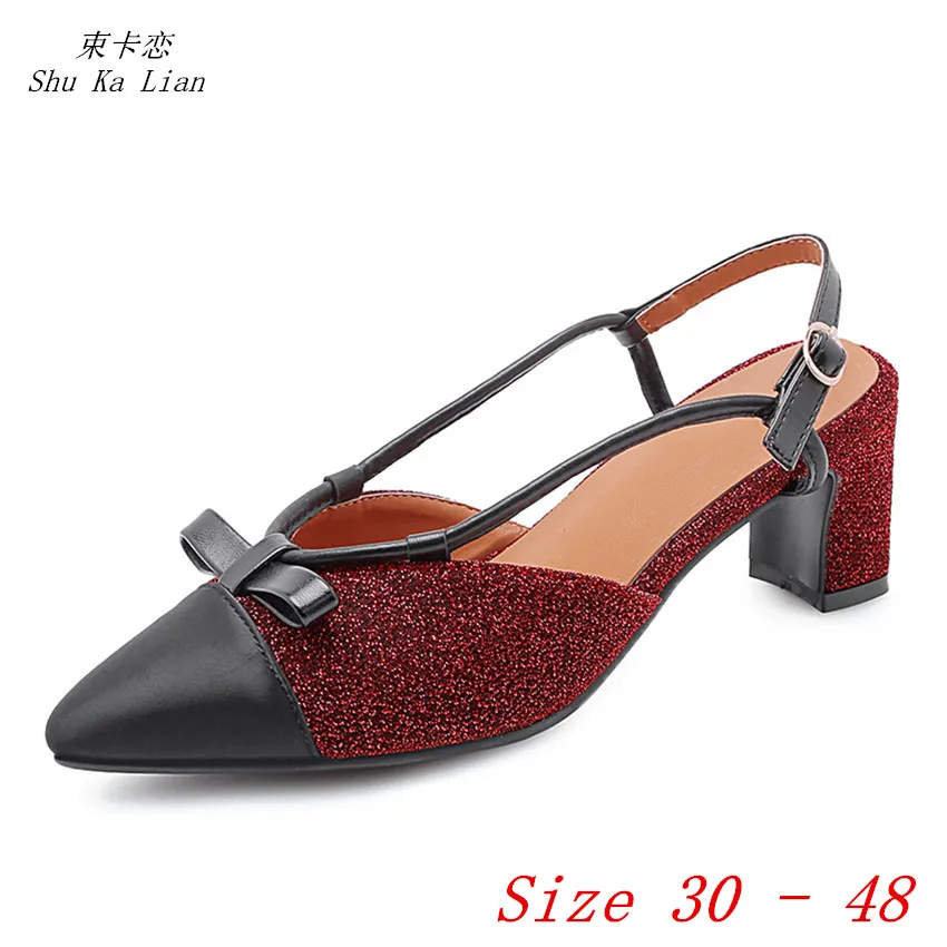 High Heels Women Pumps High Heel Shoes Woman Party Wedding Shoes Kitten Heels Small Plus Size 32 33 - 40 41 42 43 44 45 46 47 48
High Heels Women Pumps High Heel Shoes Woman Party Wedding Shoes Kitten Heels Small Plus Size 32 33 - 40 41 42 43 44 45 46 47 48