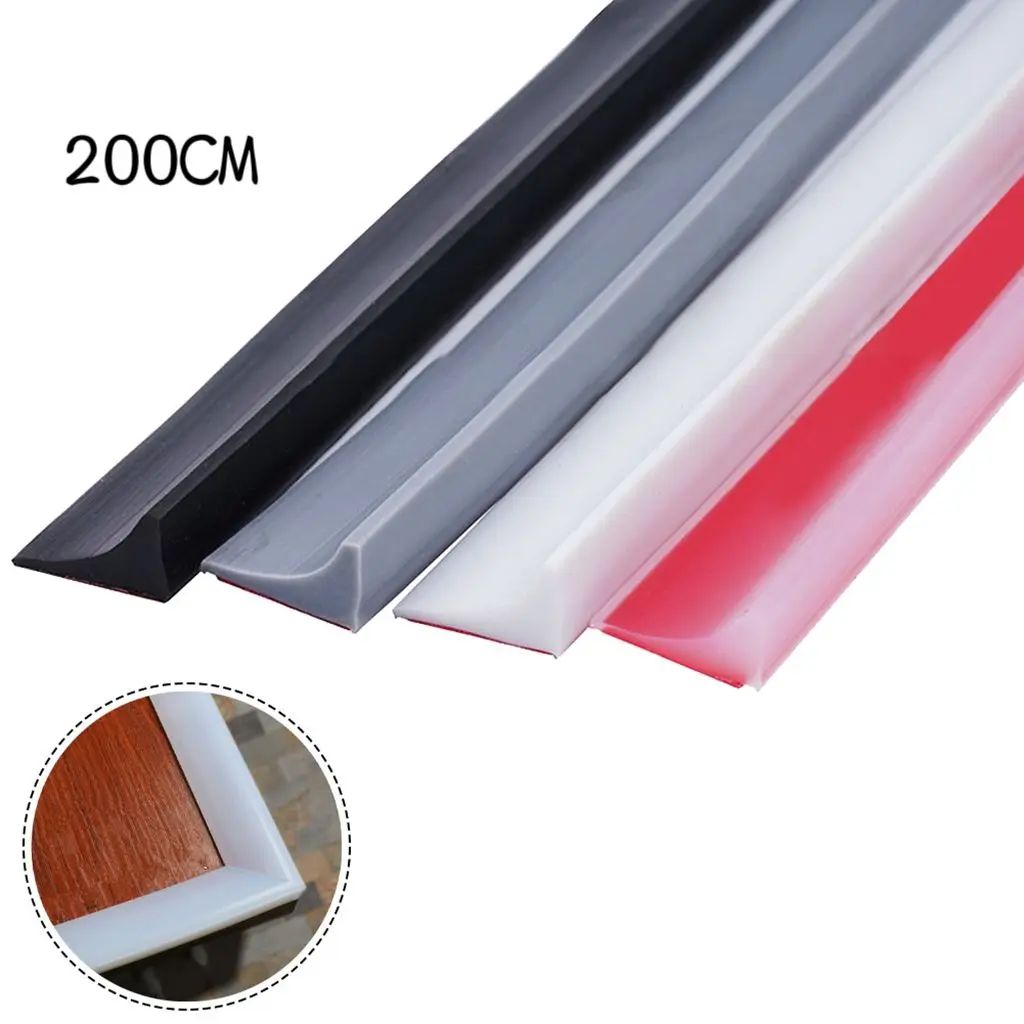 Bathroom Water Stopper Blocker Bendable Water Barrier Dry &Wet Separation Silicone Seal Strip Water Shower Dam Barrier 200cm
Bathroom Water Stopper Blocker Bendable Water Barrier Dry &Wet Separation Silicone Seal Strip Water Shower Dam Barrier 200cm