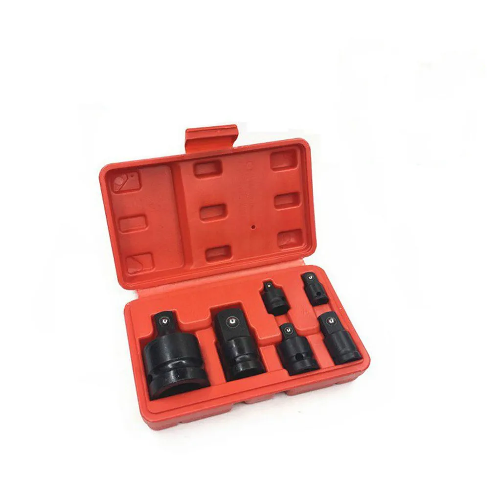 6PCS 1 2 3 4 3 8 1 4 Ratchet Wrench Socket Adapter Spanner Set Converter Drive Reducer Air Wrench Set
6PCS 1 2 3 4 3 8 1 4 Ratchet Wrench Socket Adapter Spanner Set Converter Drive Reducer Air Wrench Set