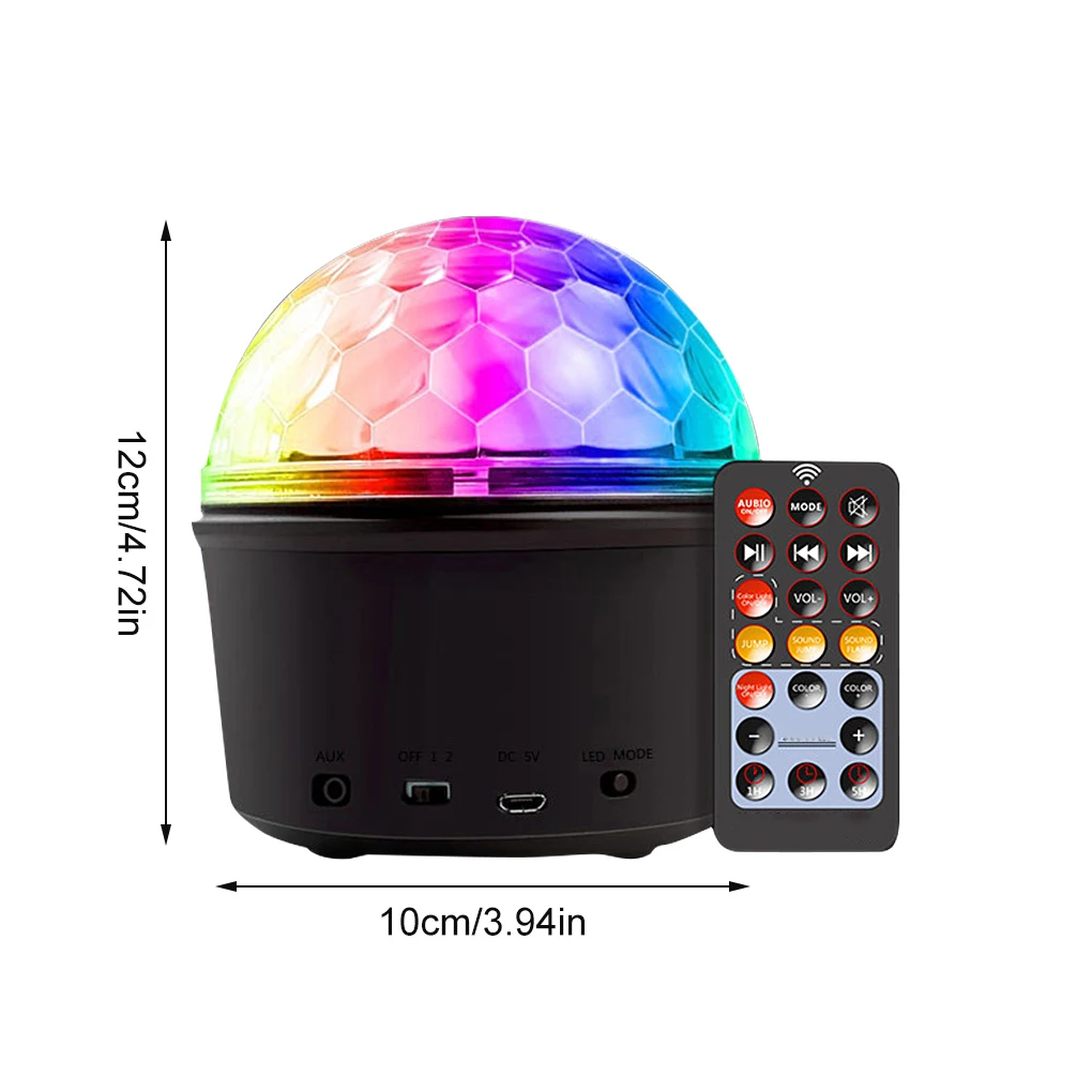 

Проектор 12 Вт звездное небо RGB Ночная проекционная лампа с дистанционным управлением красочное украшение атмосфера шар светильник USB