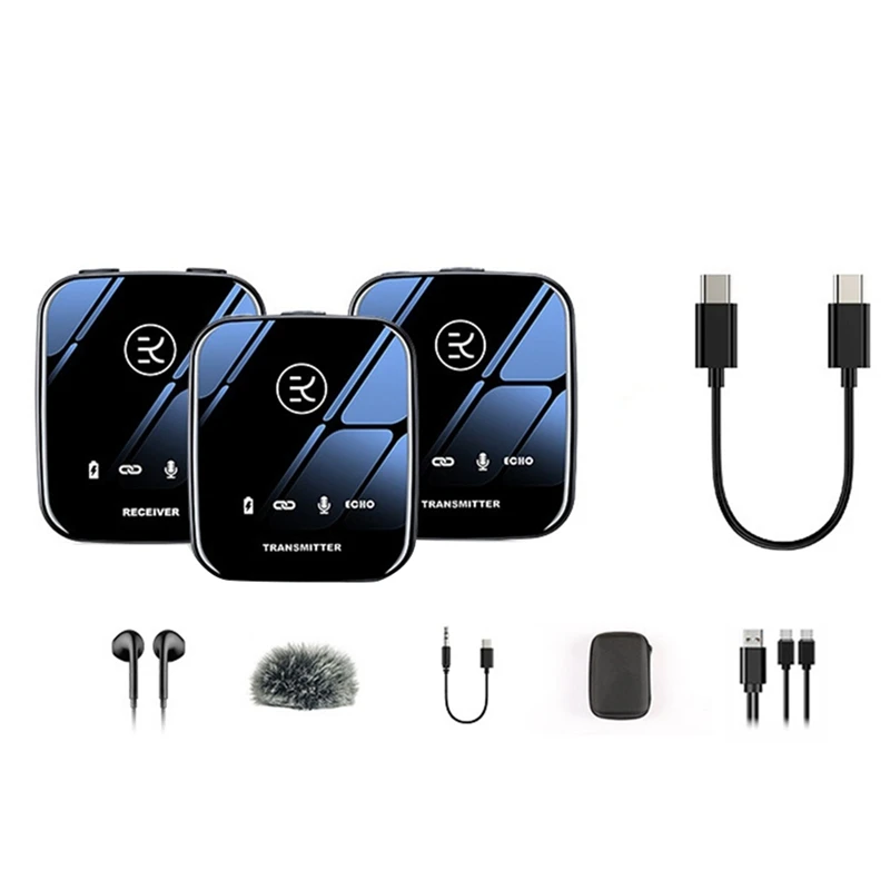 M18 Wireless Lavalier Microphone For Dslr Camera Camcorder Smartphone 
M18 Wireless Lavalier Microphone For Dslr Camera Camcorder Smartphone