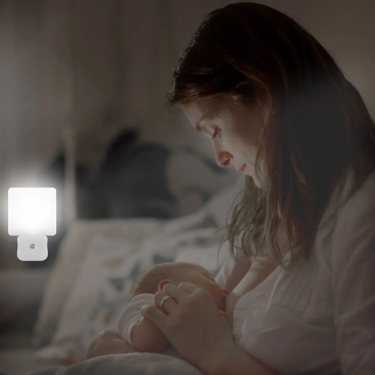 Motion Sensor LED Night Light Plug In Motion Detector Lamp Intelligent Closet Bedside Nightlight for Bedroom Hallway Kitchen
Motion Sensor LED Night Light Plug In Motion Detector Lamp Intelligent Closet Bedside Nightlight for Bedroom Hallway Kitchen
