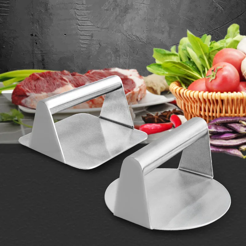 Stainless Steel Square Round Cake Press Kitchen Meat Press Sesame Cake Manual Meat Pie Press Hamburger Steak Meat Press
Stainless Steel Square Round Cake Press Kitchen Meat Press Sesame Cake Manual Meat Pie Press Hamburger Steak Meat Press