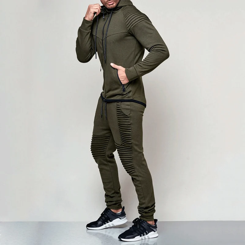2 Piece Set Men Fashion Tracksuit Zipper Running Hoodies Sweat Suits Men's Drawstring Pullover Outfit Workout Streetwear
2 Piece Set Men Fashion Tracksuit Zipper Running Hoodies Sweat Suits Men's Drawstring Pullover Outfit Workout Streetwear