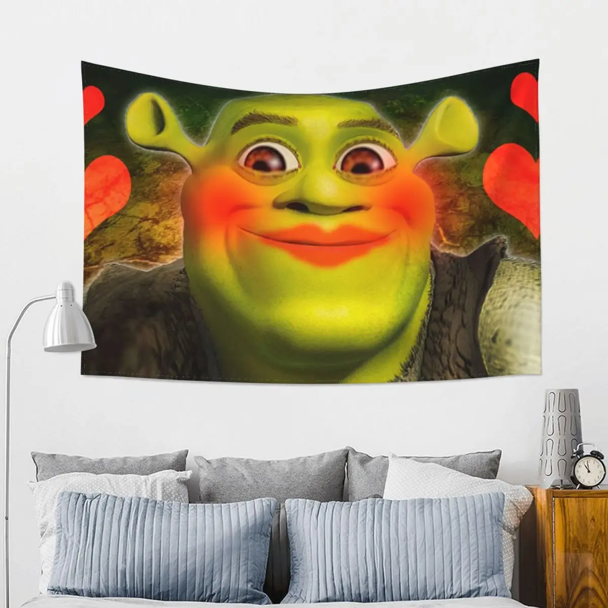 Shrek Love Tapestry Colorful Polyester Wall Hanging Decoration for Bedroom Curtain Psychedelic Wall Tapestry
Shrek Love Tapestry Colorful Polyester Wall Hanging Decoration for Bedroom Curtain Psychedelic Wall Tapestry