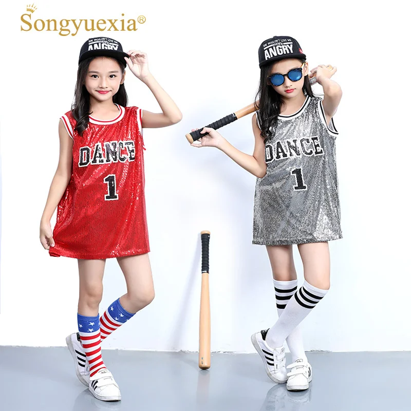 Songyuexia Child Blingbling Top Jazz Modern Dance Costume Girls Jazz Sequins Embroidery Vest Dancing Hip hop Street Stage Wear
Songyuexia Child Blingbling Top Jazz Modern Dance Costume Girls Jazz Sequins Embroidery Vest Dancing Hip hop Street Stage Wear