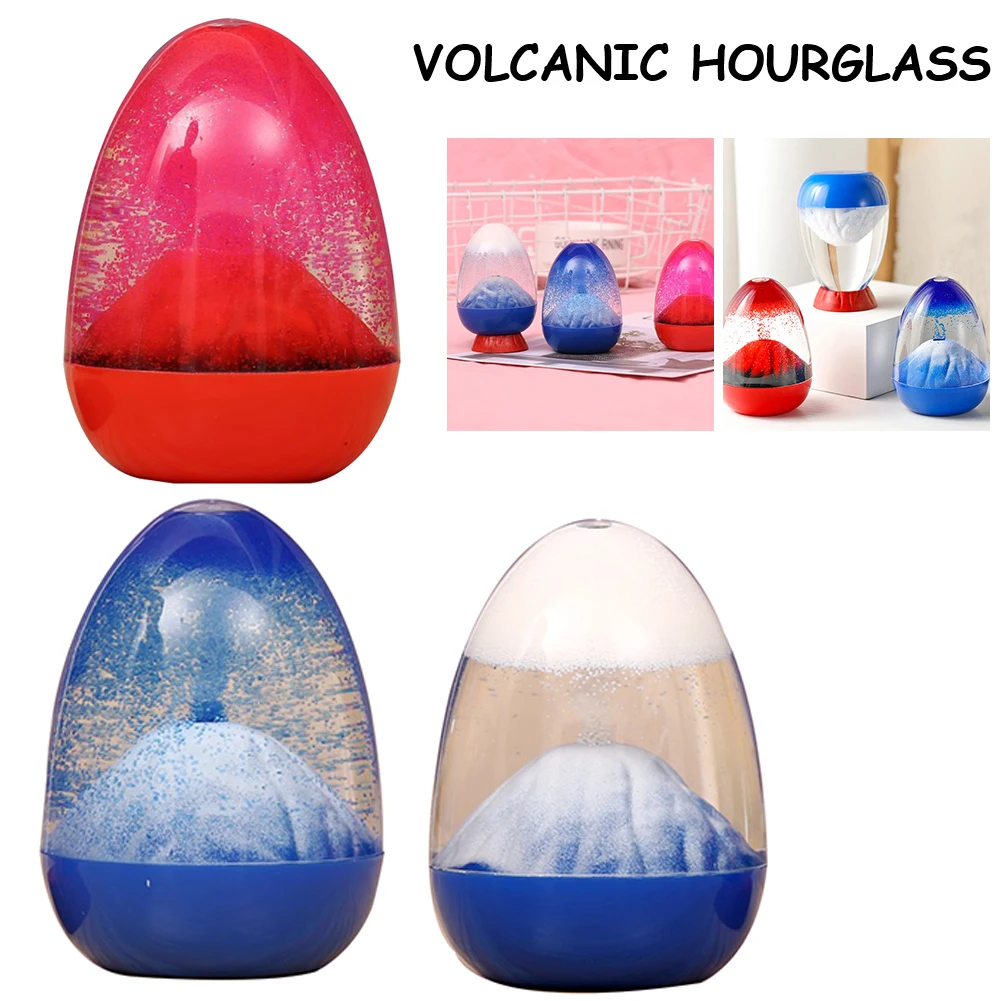 Creative Volcanic Eruption Hourglasses Quicksand Painting Liquid Droplet Sand Clock Home Office Table Decoration Birthday Gift
Creative Volcanic Eruption Hourglasses Quicksand Painting Liquid Droplet Sand Clock Home Office Table Decoration Birthday Gift