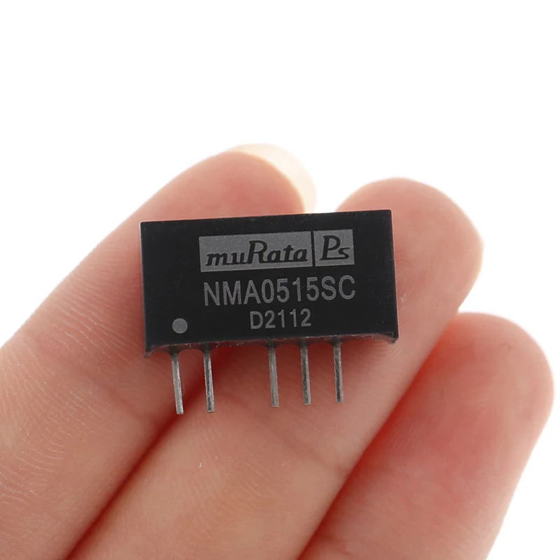 NMA0515SC DC-DC SIP-5 Изолированные преобразователи с двумя выходами мощностью 1 Вт Модуль