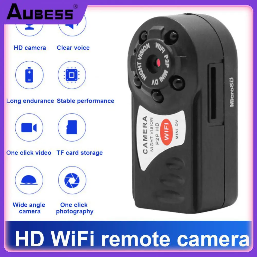 Motion Detection Mini Q7 Camera Display Smoother Night Vision Small Cameras High-definition Night Vision Long Standby Time
Motion Detection Mini Q7 Camera Display Smoother Night Vision Small Cameras High-definition Night Vision Long Standby Time