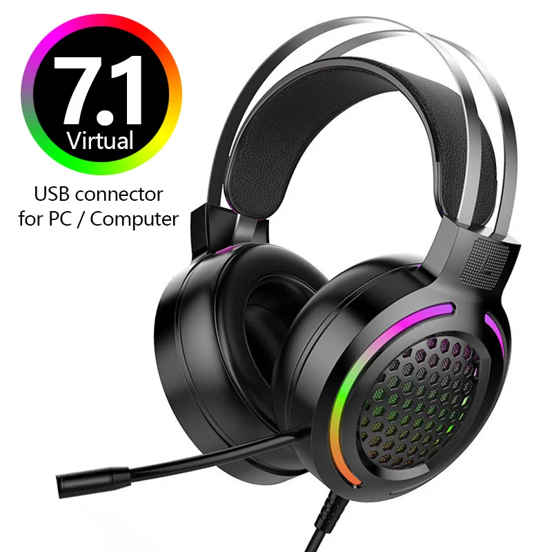 Gaming Headset with Microphone Computer Laptop Tablet Honeycomb 7.1 Surround Sound Wired Headset Gamer PC 3.5mm PS4 Headphone
Gaming Headset with Microphone Computer Laptop Tablet Honeycomb 7.1 Surround Sound Wired Headset Gamer PC 3.5mm PS4 Headphone