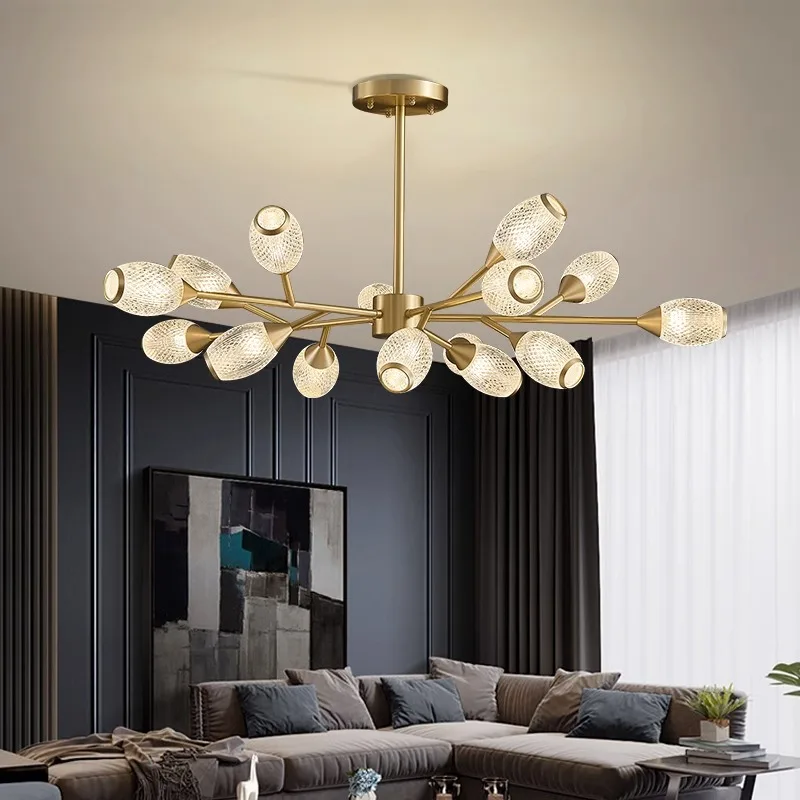 Chandelier Led Art Pendant Lamp Light Room Decor Nordic smart home living decoration indoor dining
Chandelier Led Art Pendant Lamp Light Room Decor Nordic smart home living decoration indoor dining