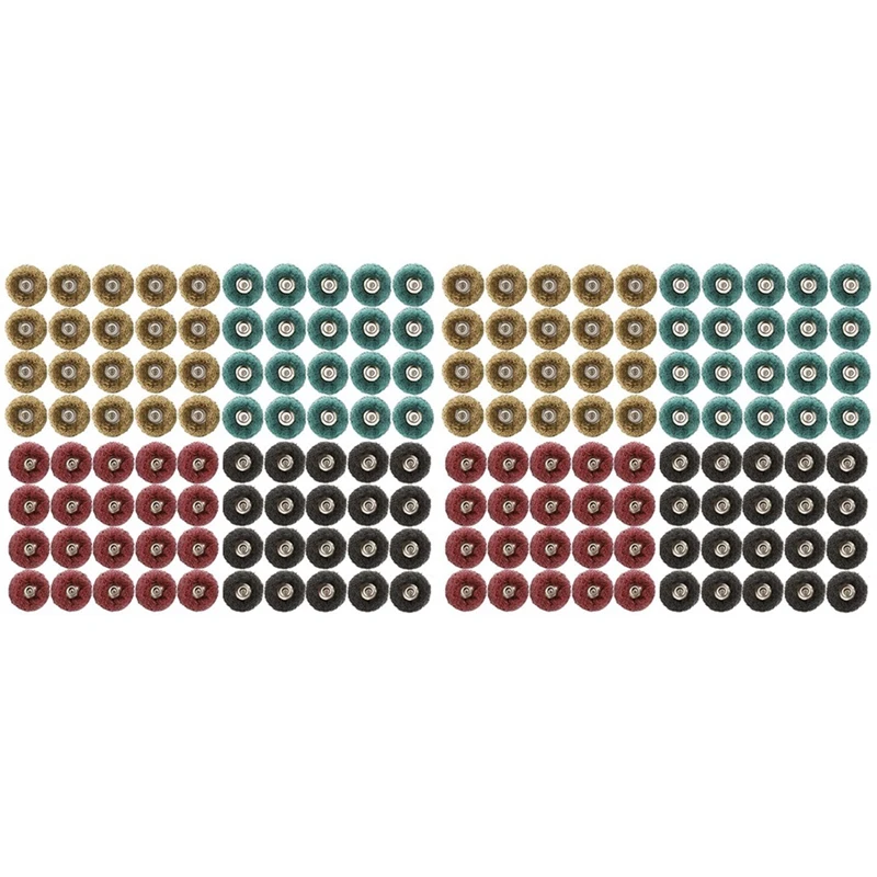 160Pcs 1 Inch Abrasive Wheel Buffing Polishing Wheel Grinding Accessories Polishing Wheel 4 Grits For Dremel Rotary Tool
160Pcs 1 Inch Abrasive Wheel Buffing Polishing Wheel Grinding Accessories Polishing Wheel 4 Grits For Dremel Rotary Tool