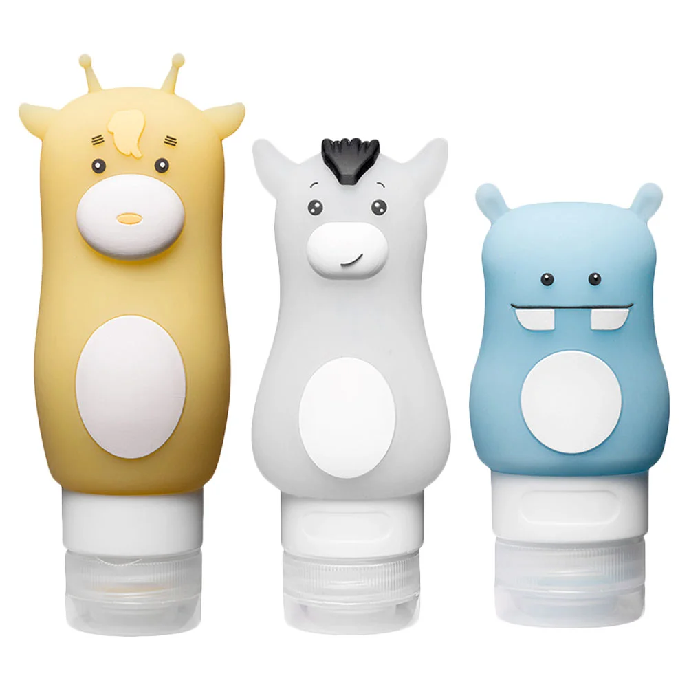 3pcs Makeup Bottle Lovely Cartoon Travel Emulsion Container Lotion Bottle Lotion Dispenser for Shampoo Travel Outdoor
3pcs Makeup Bottle Lovely Cartoon Travel Emulsion Container Lotion Bottle Lotion Dispenser for Shampoo Travel Outdoor