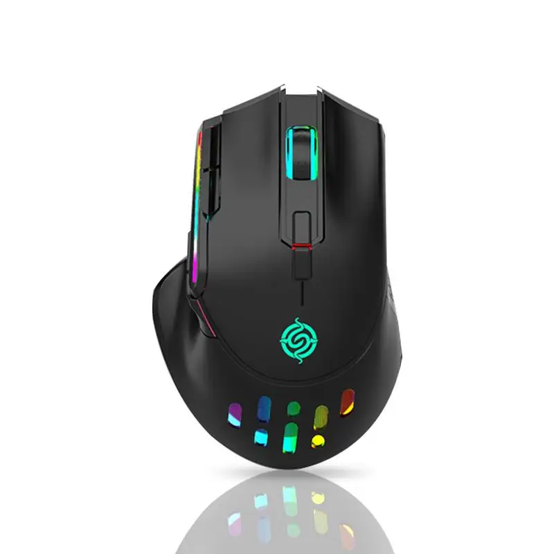 

Игровая мышь RGB с высоким сенсором, беспроводные Игровые мыши с батареей 600 мАч, беспроводные мыши RGB для холодной игровой атмосферы