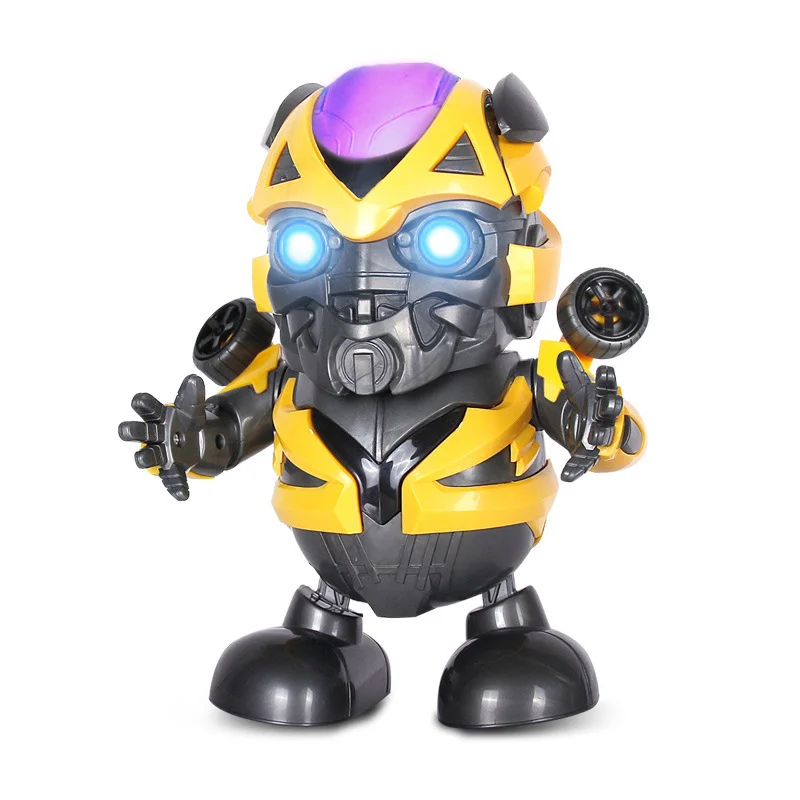 LED Light Sound Music Dance Smart Robot Model Hero Transformation Robot Car Bumblebees Toy Children Kids Gifts
LED Light Sound Music Dance Smart Robot Model Hero Transformation Robot Car Bumblebees Toy Children Kids Gifts