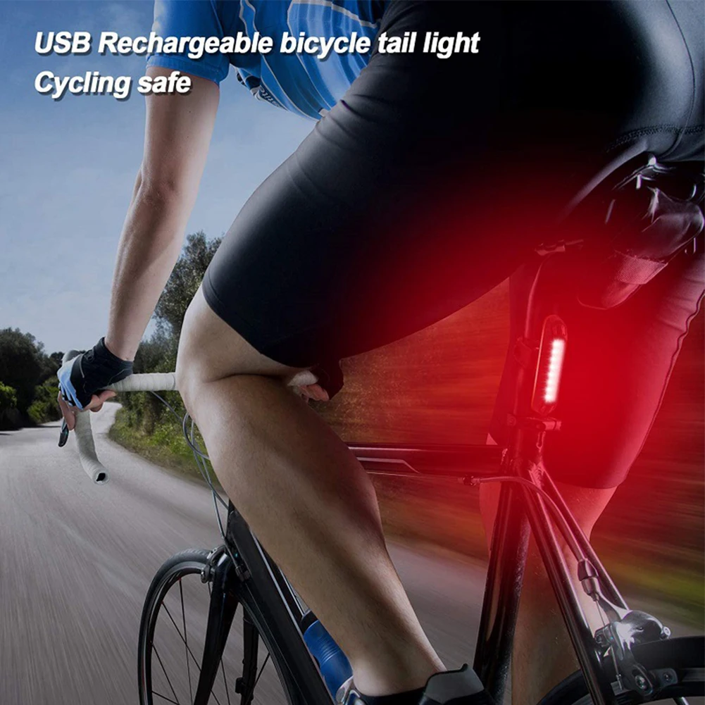 Bicycle Tail Lights Rear Light USB Rechargeable LED 500mAh Lamp Safety Taillight Bike Seatpost Lights Cycling Accessories
Bicycle Tail Lights Rear Light USB Rechargeable LED 500mAh Lamp Safety Taillight Bike Seatpost Lights Cycling Accessories