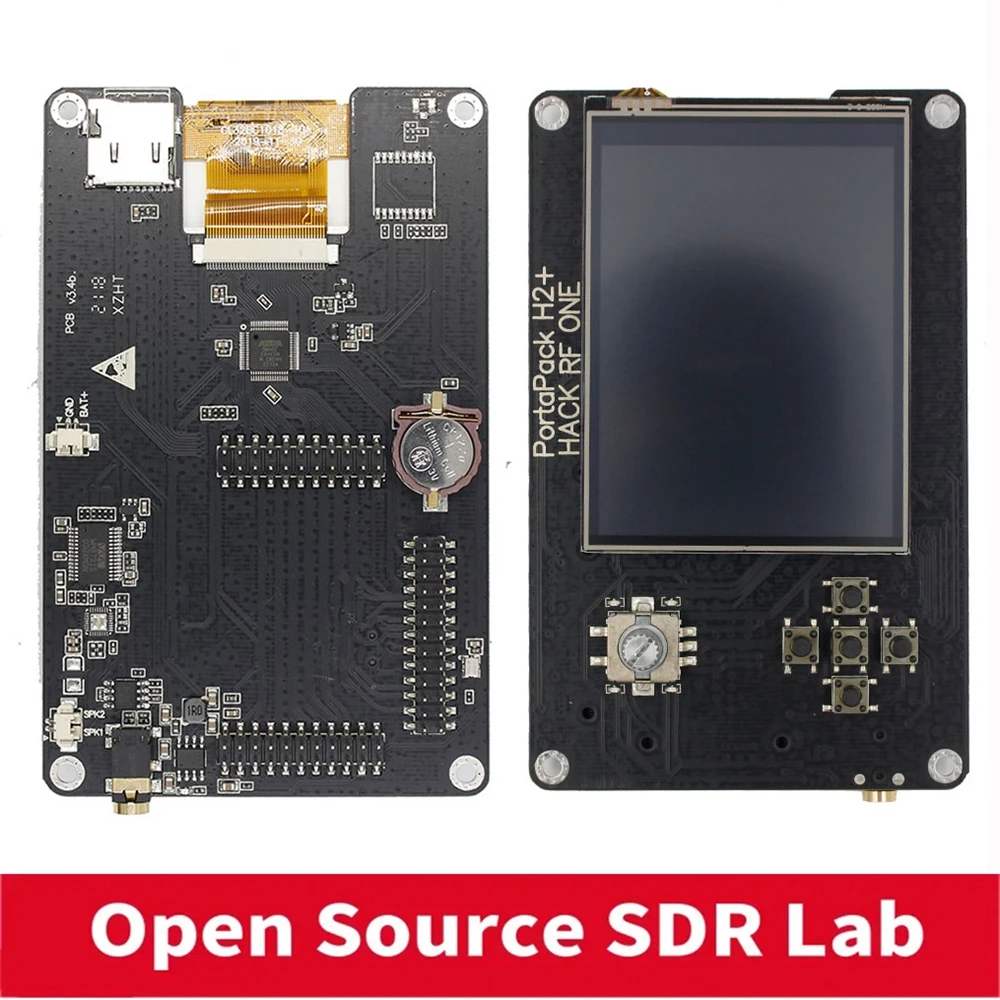 Mayhem Portapack H2 Hackrf One SDR Программно определяемая радиостанция 1 МГц-6 ГГц Свободные