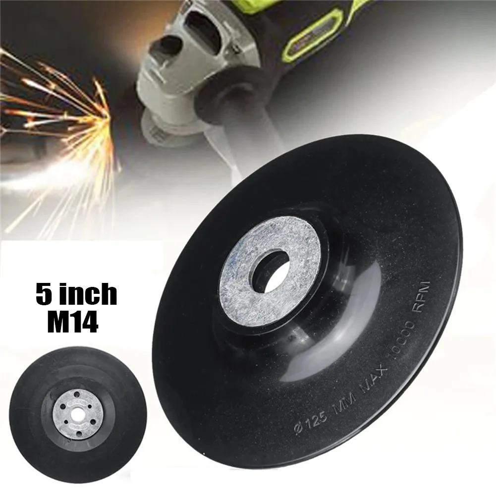 Durable Backing Pad Disc Backing Pad Tool 125mm Resin Fiber With Lock Nut 12200 RPM For Angle Grinder M14 Thread
Durable Backing Pad Disc Backing Pad Tool 125mm Resin Fiber With Lock Nut 12200 RPM For Angle Grinder M14 Thread