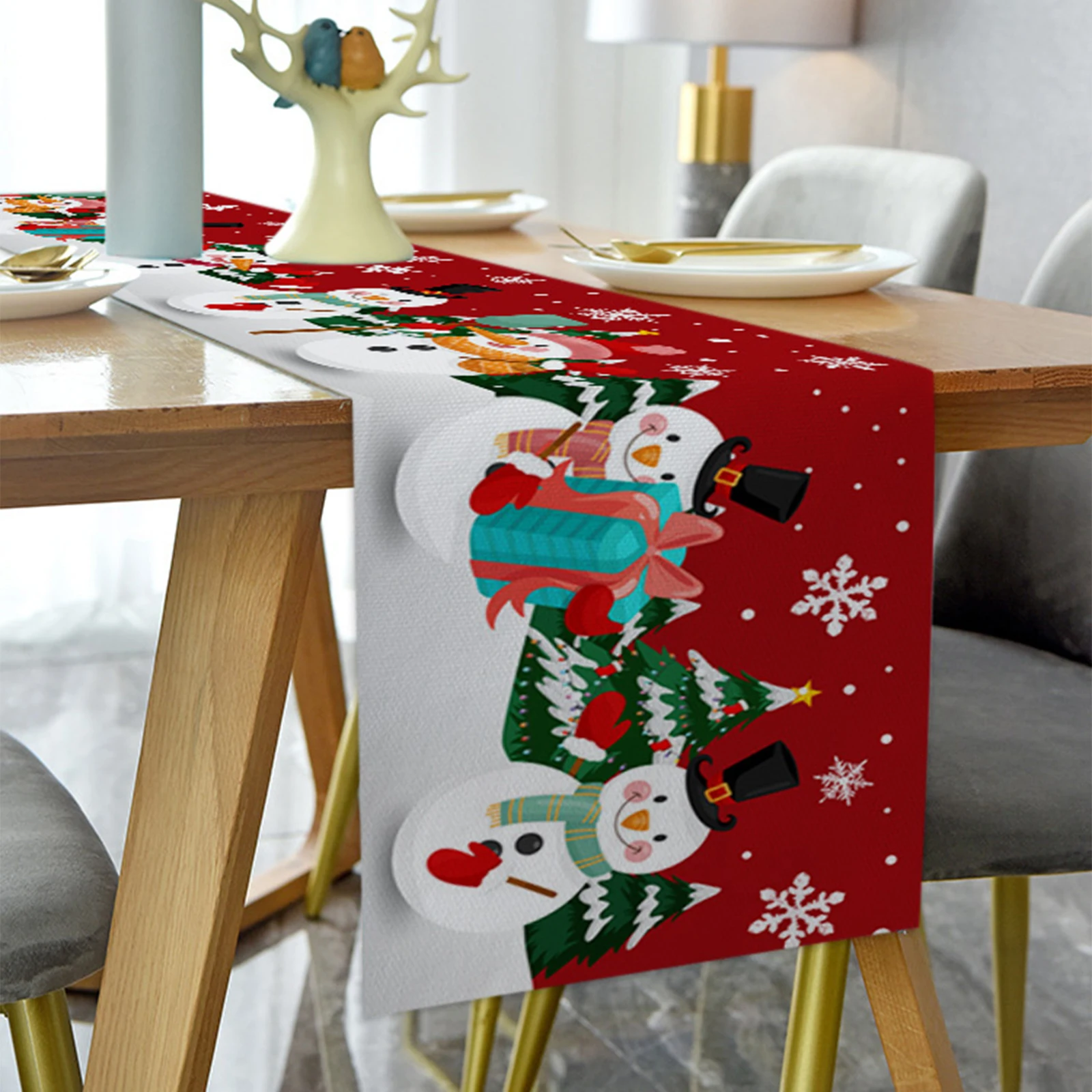 Christmas Table Runner Merry Christmas Decoration for Home Wedding Decor Table Runne Christmas Snowflakes Red Background
Christmas Table Runner Merry Christmas Decoration for Home Wedding Decor Table Runne Christmas Snowflakes Red Background