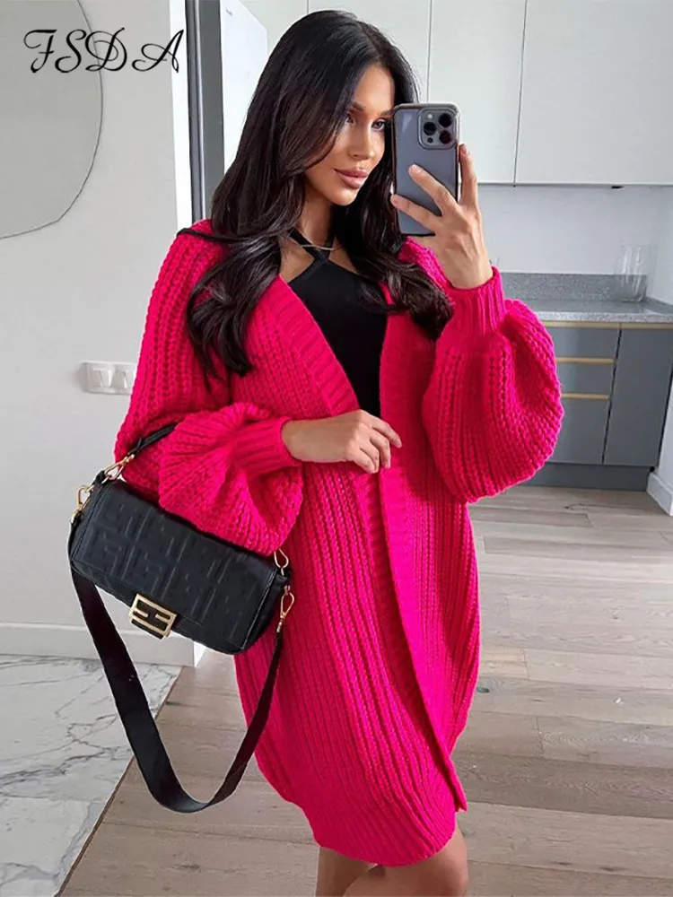 FSDA Long Sleeve Knitted Caridigan Oversized Women Khaki Loose Autumn Winter Casual Sweater V Neck 2022 Jumper Vintage
FSDA Long Sleeve Knitted Caridigan Oversized Women Khaki Loose Autumn Winter Casual Sweater V Neck 2022 Jumper Vintage