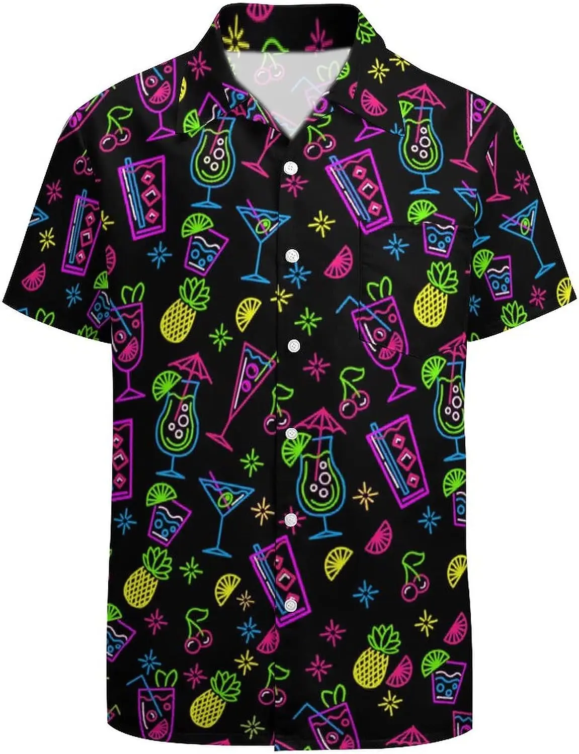 Meilen Summer Men's Breathable Casual Button Short Sleeve HD Cute Dinosaur Print Beach Hawaiian Men's Shirt
Meilen Summer Men's Breathable Casual Button Short Sleeve HD Cute Dinosaur Print Beach Hawaiian Men's Shirt