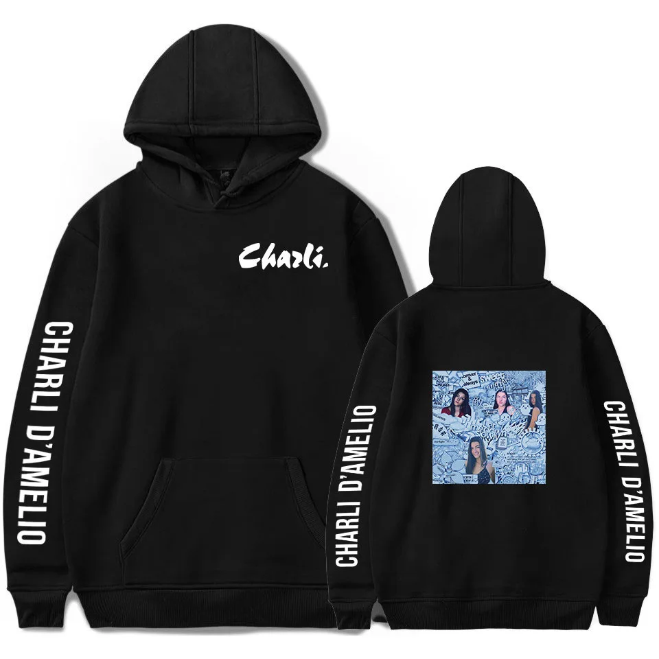 

Новинка, Hype толстовки для дома Charli amazelio, мужские/мужские, Charli Damelio Merch, унисекс, Haraju горячая распродажа