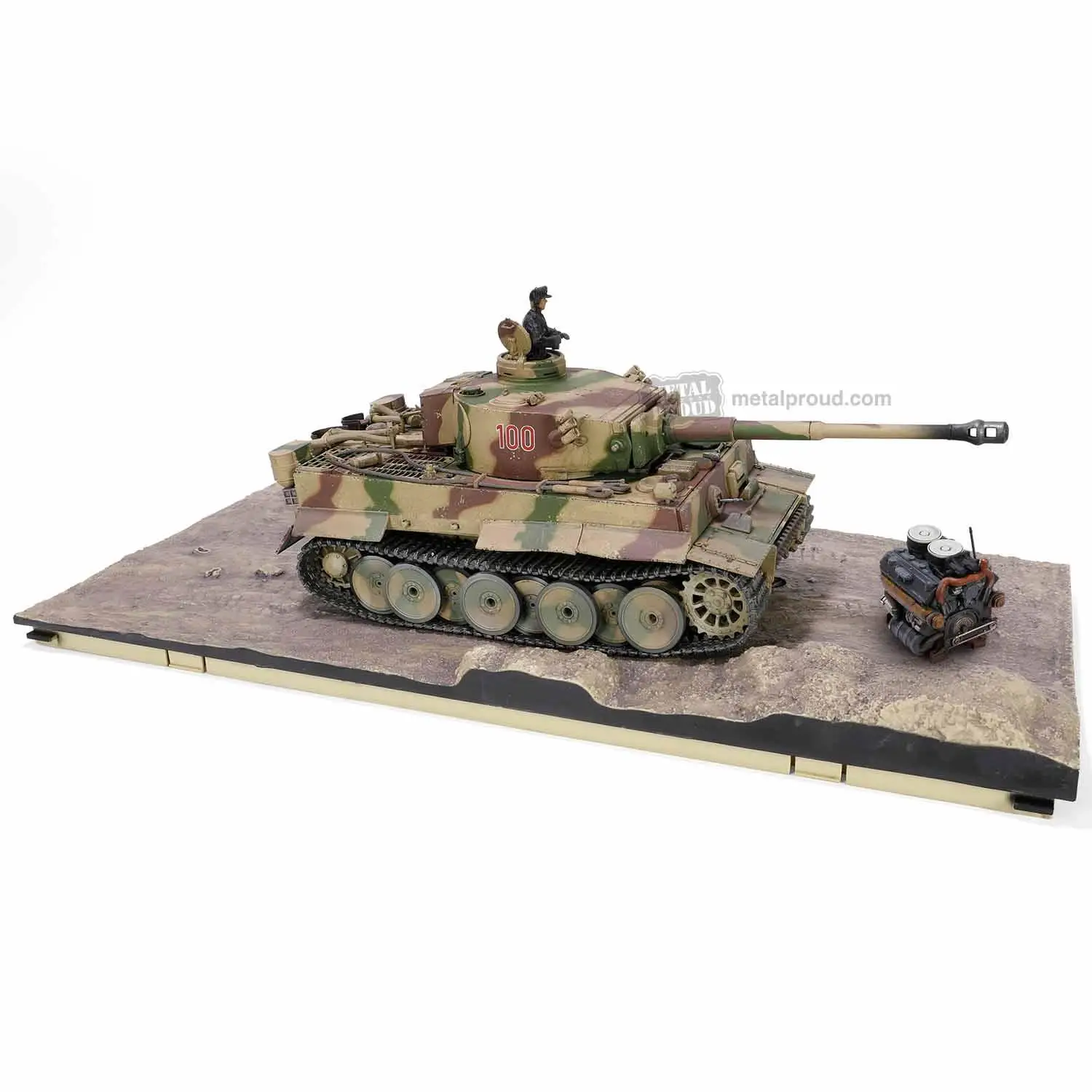 Силы допустимого отсчета 1:32 немецкий ранний прод Tiger I танк-Курск, 1943, FOV912043C
Силы допустимого отсчета 1:32 немецкий ранний прод Tiger I танк-Курск, 1943, FOV912043C