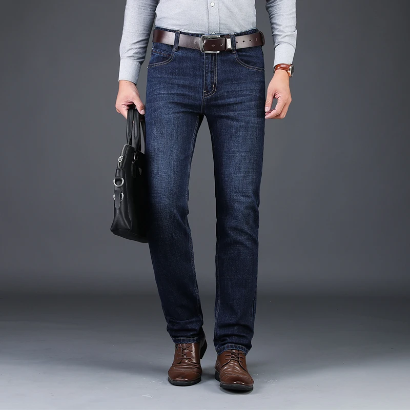 Джинсы мужские, сезон осень-зима 2023, плотные мужские деловые джинсовые брюки, свободные прямые джинсовые брюки, мужские джинсы
Джинсы мужские, сезон осень-зима 2023, плотные мужские деловые джинсовые брюки, свободные прямые джинсовые брюки, мужские джинсы