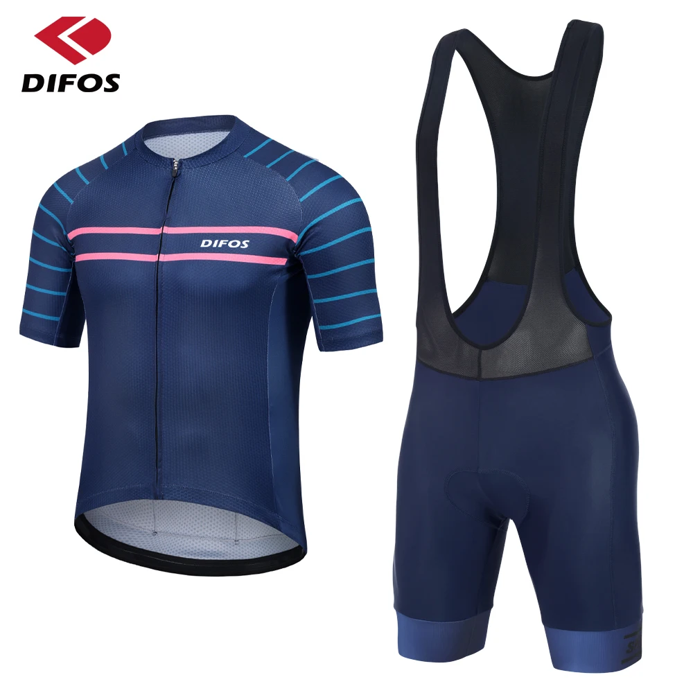 DIFOS Men's Cycling Jersey Set Bib Shorts 4D Padded Short Sleeve MTB Bike Maillot Bicycle Clothing Summer Anti-UV Outfits Set
DIFOS Men's Cycling Jersey Set Bib Shorts 4D Padded Short Sleeve MTB Bike Maillot Bicycle Clothing Summer Anti-UV Outfits Set
