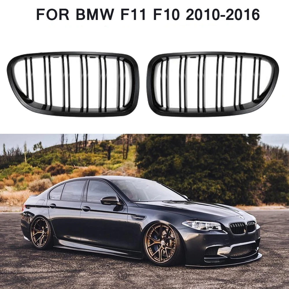 

Gloss black Front Kidney Grille Car Racing Grills for BMW 5 F11 F10 4 Doors 2010-2016 520i 523 525i 530i Car Styling