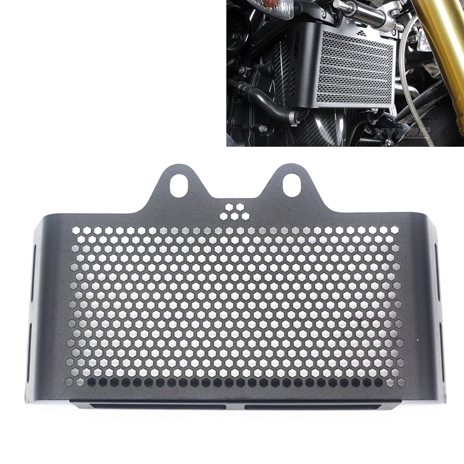 

Черная защитная крышка радиатора решетки радиатора для двигателя BMW R Nine T R9T 2013-2020
