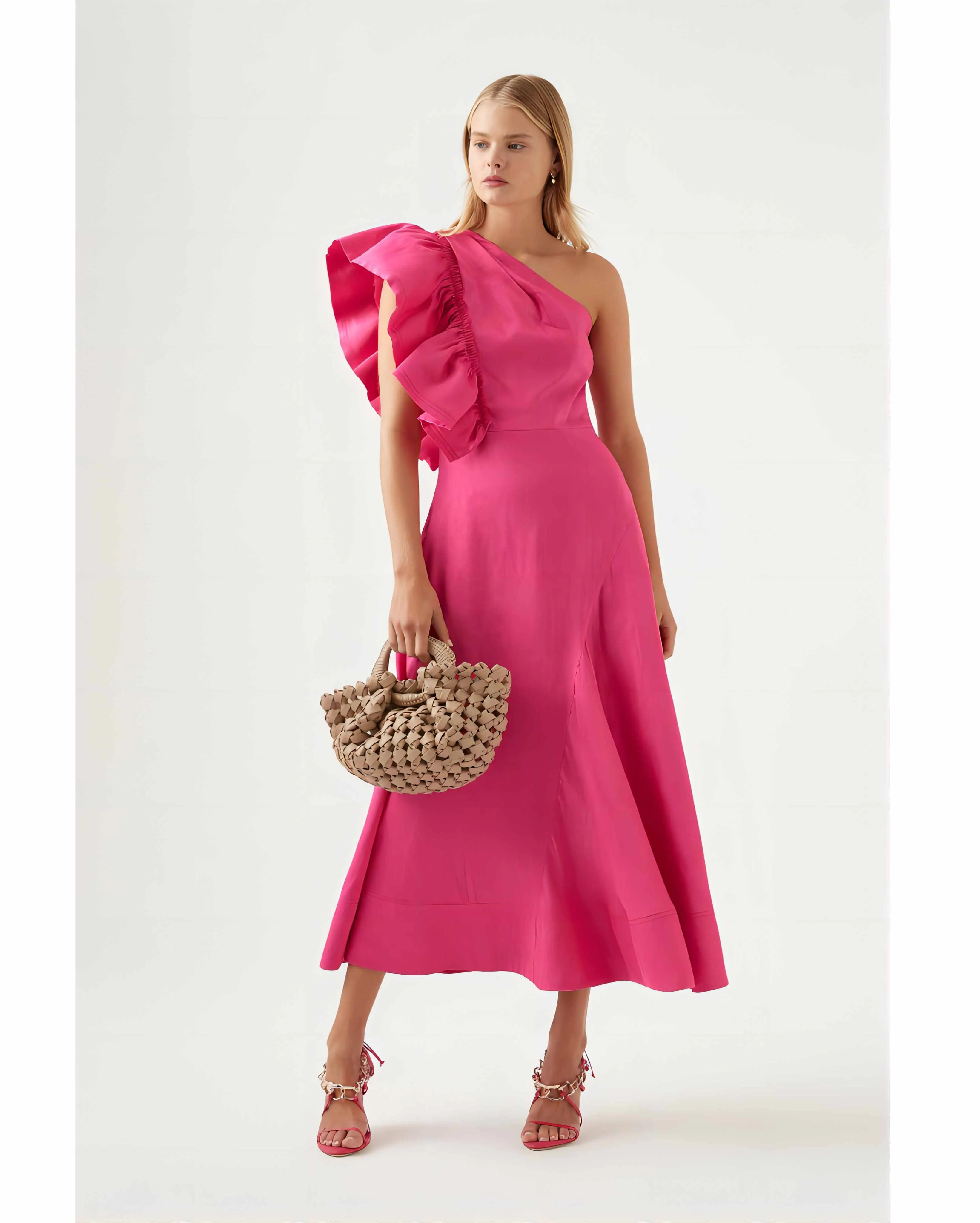 OMG Dress for Women 2023 Elegant Birthday Beautiful Single Shoulder 100% Linen Dress High Quality Elegant Women's Casual Dress
OMG Dress for Women 2023 Elegant Birthday Beautiful Single Shoulder 100% Linen Dress High Quality Elegant Women's Casual Dress