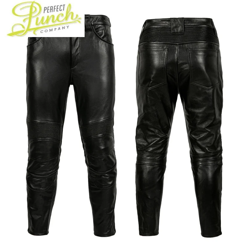 Men Leather Real Cowhide Leather Trousers Pants Men Winter Fashion Casual Motorcycle Slim Solid Color Long Pants брюки мужские
Men Leather Real Cowhide Leather Trousers Pants Men Winter Fashion Casual Motorcycle Slim Solid Color Long Pants брюки мужские