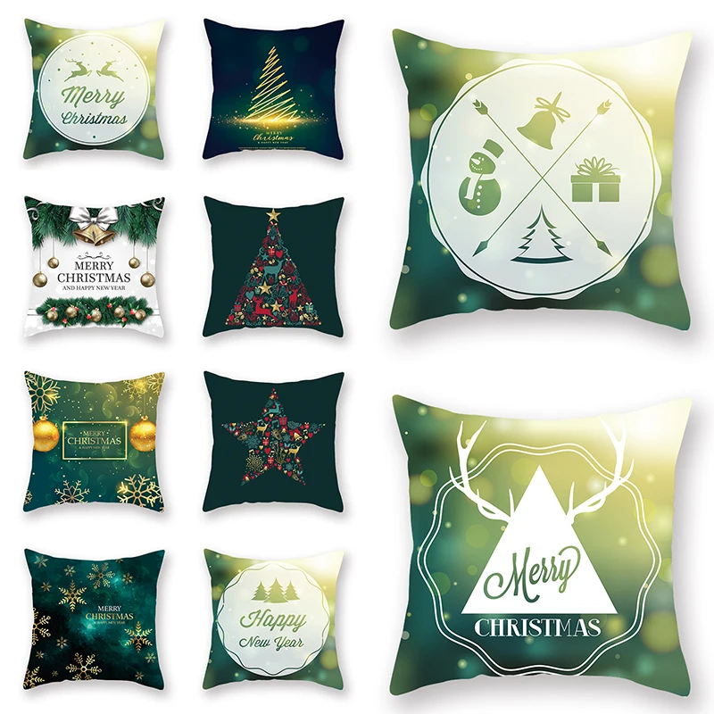 Happy Christmas Happy Pillow Christmas Christmas Tree Green Printing Pillow House Decoración navideña
Happy Christmas Happy Pillow Christmas Christmas Tree Green Printing Pillow House Decoración navideña