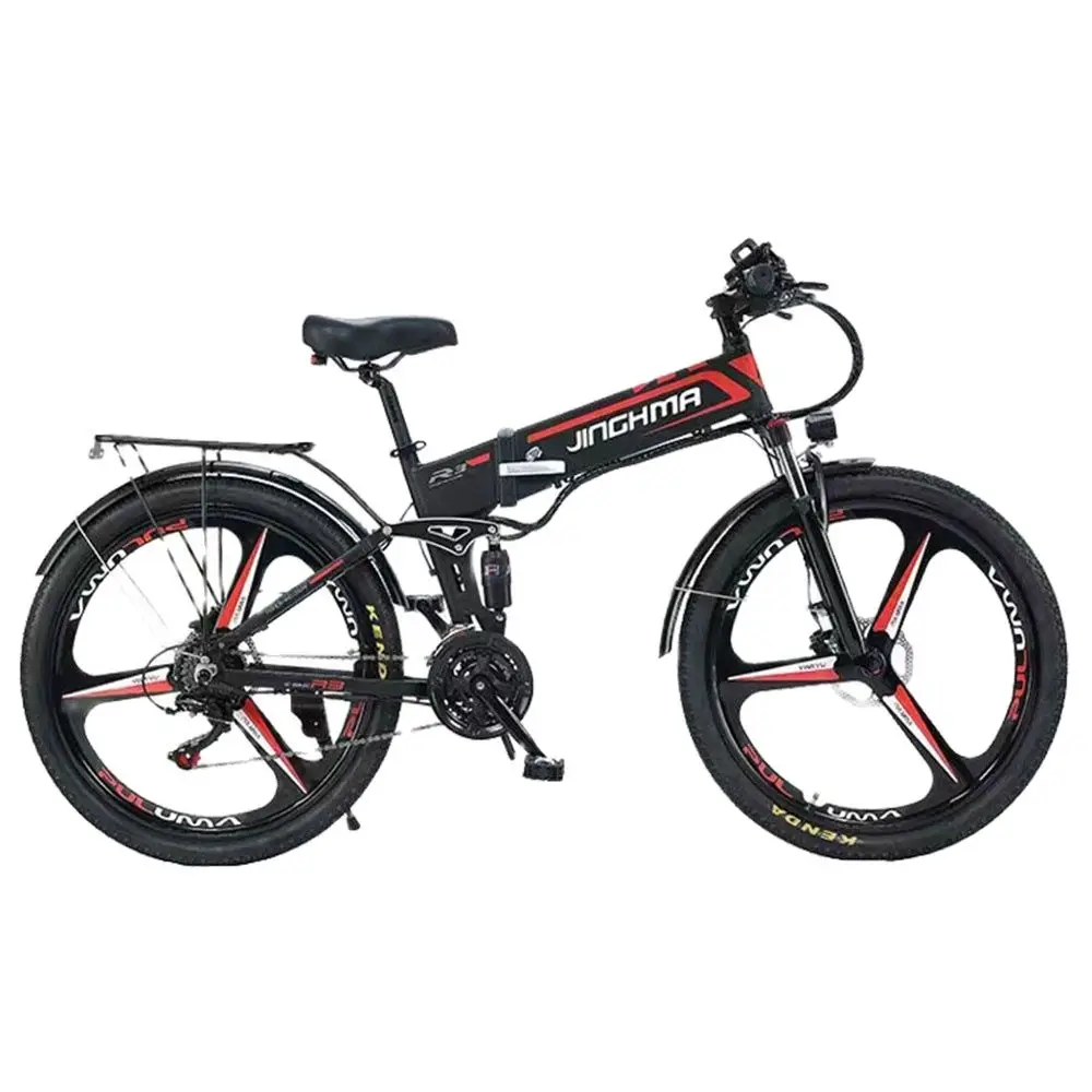 

26 Inch Electric Bike Electric Mountain Bike Foldable For Convenience Aluminum Alloy Frame Enjoy Outdoor Cycling Stable And Safe