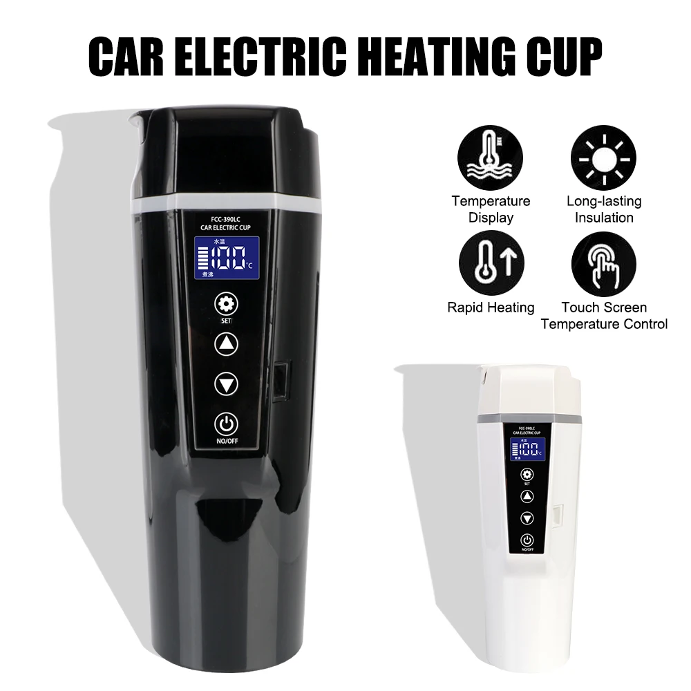 Stainless Steel Car Heating Cup Car Kettle Cigarette Lighter Plug 400mL Water Warmer Bottle 12V 24V
Stainless Steel Car Heating Cup Car Kettle Cigarette Lighter Plug 400mL Water Warmer Bottle 12V 24V