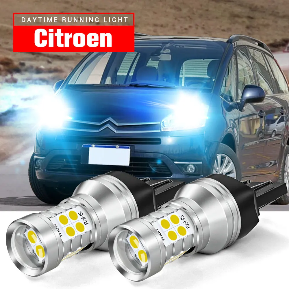 2pcs W21/5W 7443 T20 LED Daytime Running Light Canbus No Error DRL Bulb Lamp For Citroen Berlingo C3 2017 2018 2019 2020 2021
2pcs W21/5W 7443 T20 LED Daytime Running Light Canbus No Error DRL Bulb Lamp For Citroen Berlingo C3 2017 2018 2019 2020 2021