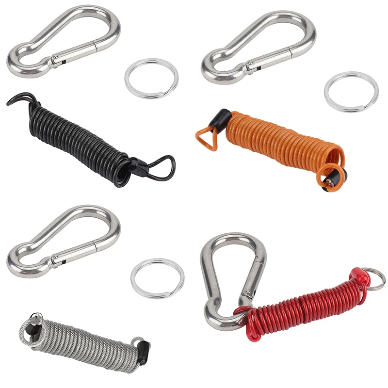 10X100MM Trailer Spring Rope Safety Buckle,Fastway Zip 4 Foot Breakaway Cable 80-01-2140 
10X100MM Trailer Spring Rope Safety Buckle,Fastway Zip 4 Foot Breakaway Cable 80-01-2140