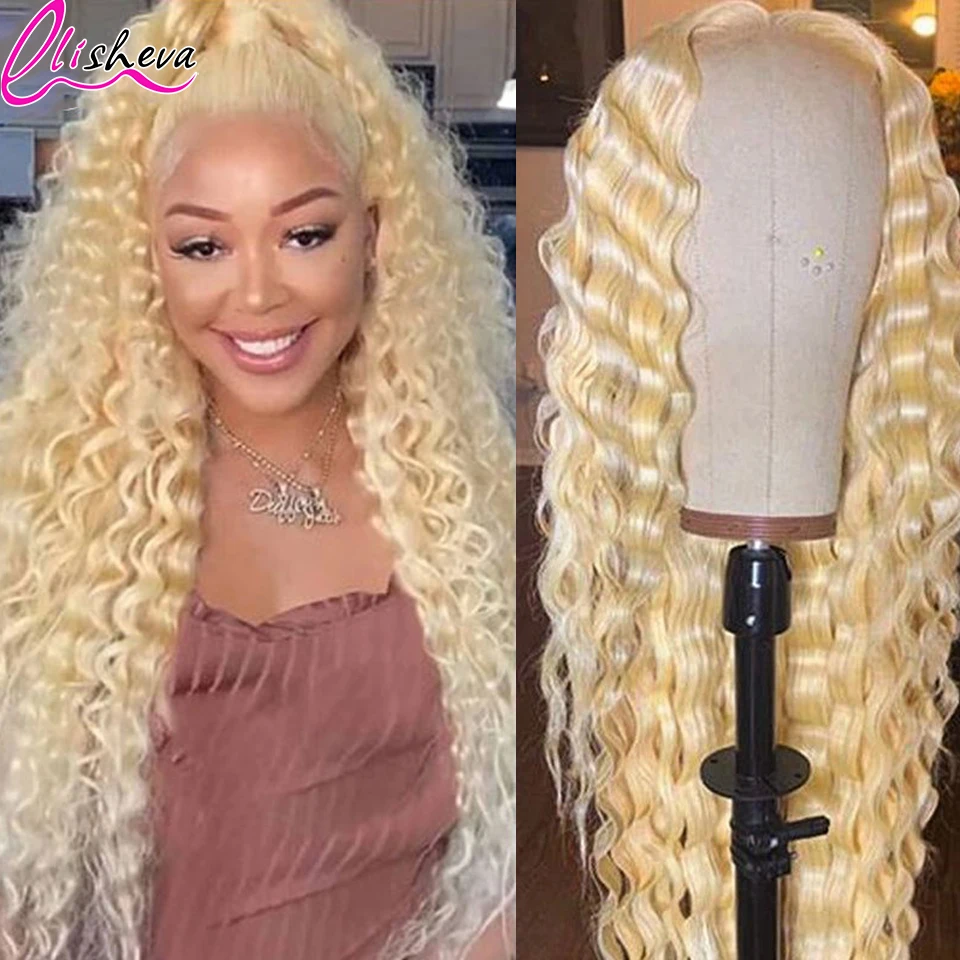 613 Blonde Deep Wave Lace Front Wig Human Hair 13X4 Honey Blonde Body Wave Hair Wig 613 Loose Deep Wave HD Lace Wigs For Woman
613 Blonde Deep Wave Lace Front Wig Human Hair 13X4 Honey Blonde Body Wave Hair Wig 613 Loose Deep Wave HD Lace Wigs For Woman
