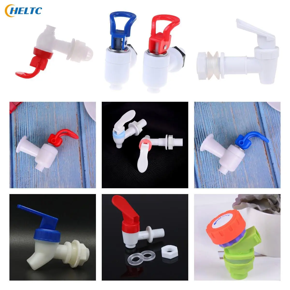 10styles 1/2pcs Universal Push Type Plastic Water Dispenser Faucet Tap Replacement Parts Hot Sale
10styles 1/2pcs Universal Push Type Plastic Water Dispenser Faucet Tap Replacement Parts Hot Sale
