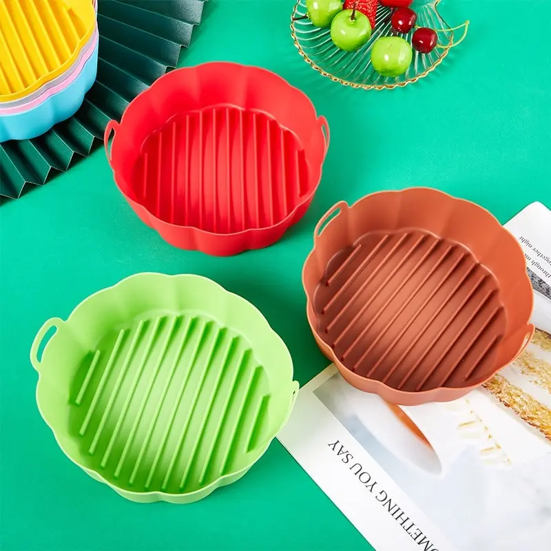1PC 6.5inch Silicone Tray Reusable Pizza Oven Basket Mat Round Liner Grill Pan BBQ Tool Air Fryer Accessories Kitchen Tools
1PC 6.5inch Silicone Tray Reusable Pizza Oven Basket Mat Round Liner Grill Pan BBQ Tool Air Fryer Accessories Kitchen Tools