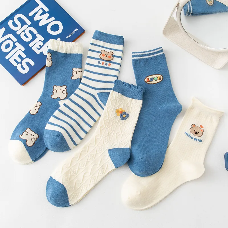 Stripe Happy Socks Women Embroidery White Harajuku Middle Tube Cute Japanese Fashion Ruffle Edge Long Kawaii Style Print Funny
Stripe Happy Socks Women Embroidery White Harajuku Middle Tube Cute Japanese Fashion Ruffle Edge Long Kawaii Style Print Funny