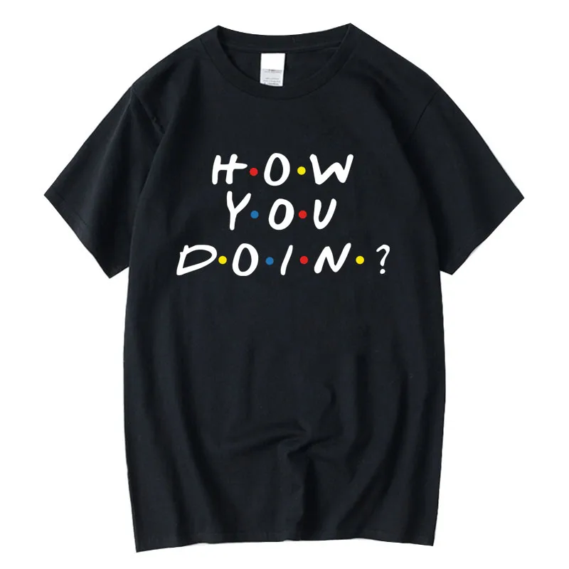 XIN YI Men's T-shirt Top Quality 100% Cotton Funny HOW YOU DOIN Design Printing O-neck Men Tshirt Cool T-shirt Male Tees Tops
XIN YI Men's T-shirt Top Quality 100% Cotton Funny HOW YOU DOIN Design Printing O-neck Men Tshirt Cool T-shirt Male Tees Tops