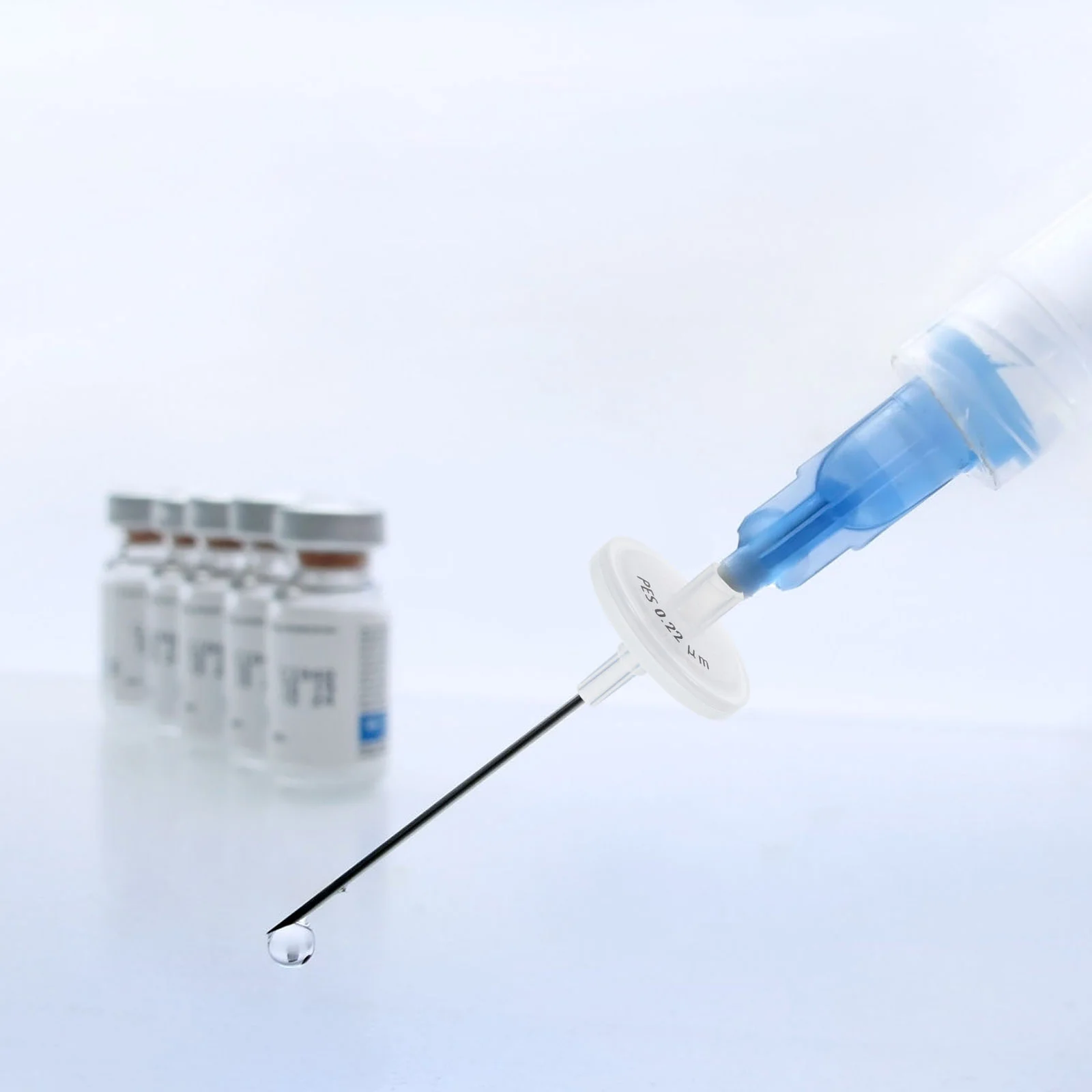 

25 Pcs Sterile Syringe Filter Filters Disposable Durable Microporous Membrane Needle Premium Needles Plastic