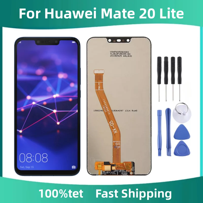 

6.3" For Huawei Mate 20 Lite LCD Display Touch Screen For Huawei Mate 20 Lite SNE-AL00 SNE-LX1 INE-LX2 Display Replacement Parts