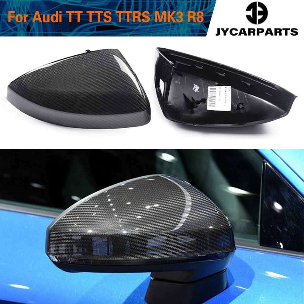 Сменные колпачки для зеркала заднего вида из углеродного волокна для Audi TT MK3 Тип 8S Coupe 2-Door 2015 - 2017
Сменные колпачки для зеркала заднего вида из углеродного волокна для Audi TT MK3 Тип 8S Coupe 2-Door 2015 - 2017