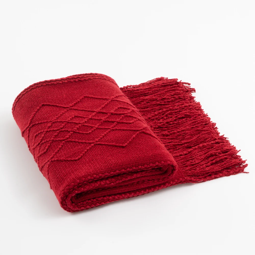 Yaapeet Acrylic Knitted Throw Blanket Personality Super Soft Lightweight Outdoor Blanket Throw For Sofa Decorative Bed Blanket
Yaapeet Acrylic Knitted Throw Blanket Personality Super Soft Lightweight Outdoor Blanket Throw For Sofa Decorative Bed Blanket