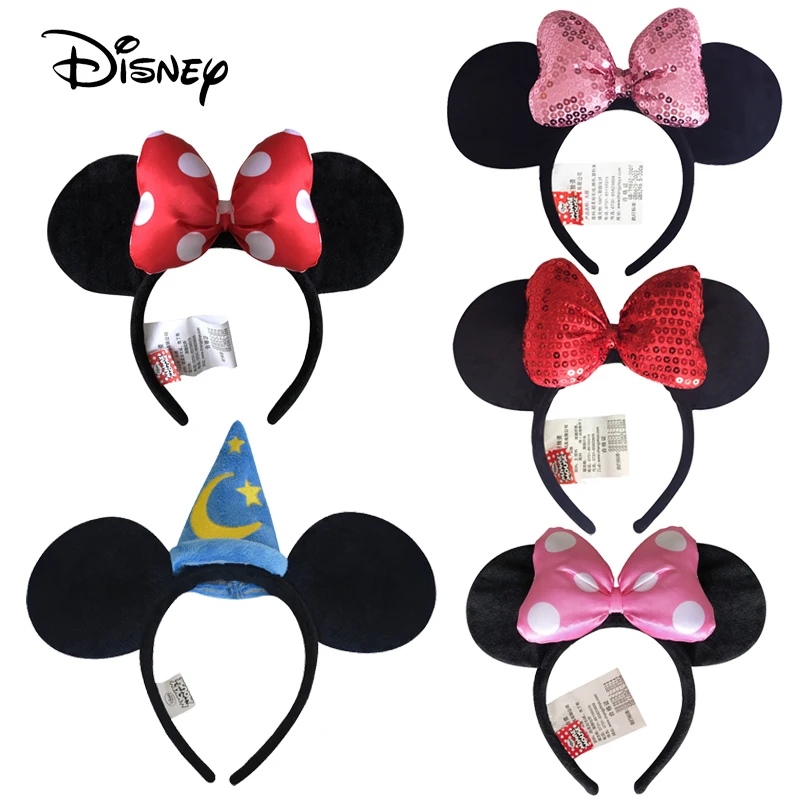 Disney Minnie Mouse Mickey Mouse Head Ears Girls Hair Bands Disney Princess Headdress Hoop Kawaii Plush Toys Christmas Gift
Disney Minnie Mouse Mickey Mouse Head Ears Girls Hair Bands Disney Princess Headdress Hoop Kawaii Plush Toys Christmas Gift